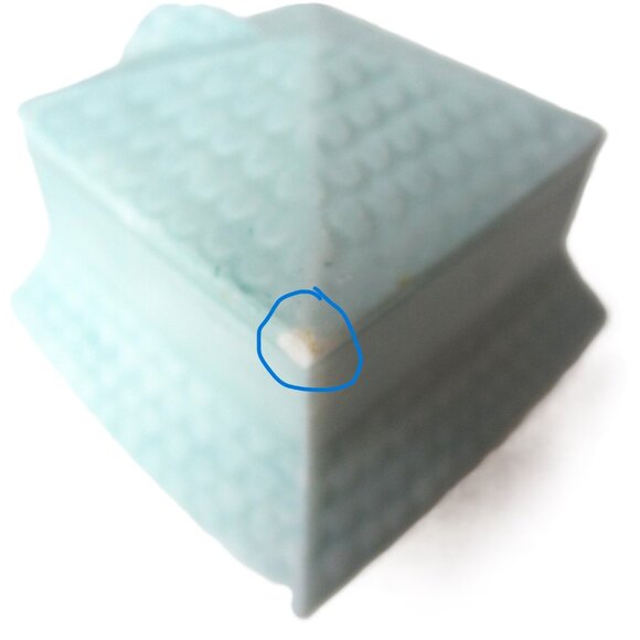 Original Lenox Spice Village Celery TOP ONLY Spice Jar Lid Cottage House Ceramic - Picture 3 of 7